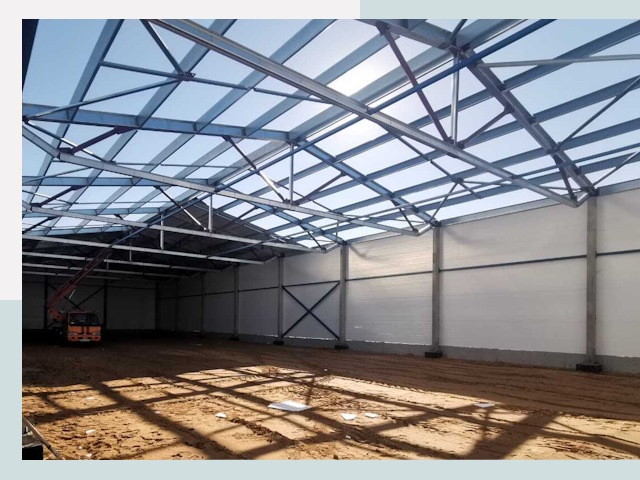 Строительство сенохранилищ в Реутове