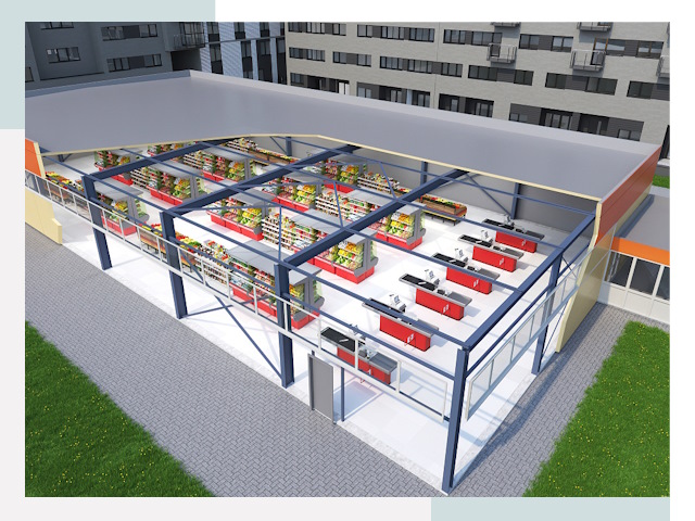 Строительство магазинов в Реутов от 624 руб. за м²