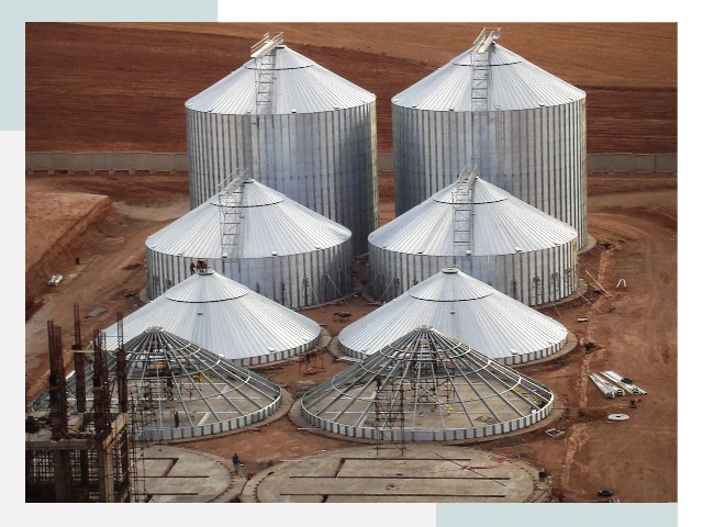 Строительство зерновых силосов в Реутове