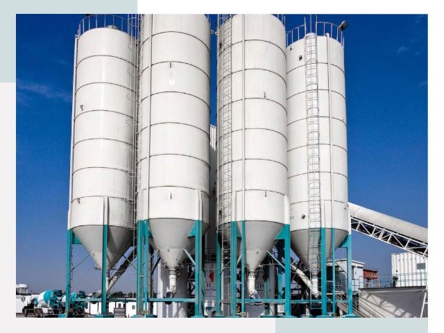 Строительство цементных силосов в Реутове