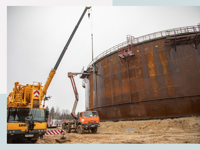 Монтаж резервуаров в Реутове от 624 руб. за м³