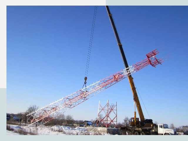 Строительство башен связи в Реутове от 624 руб.