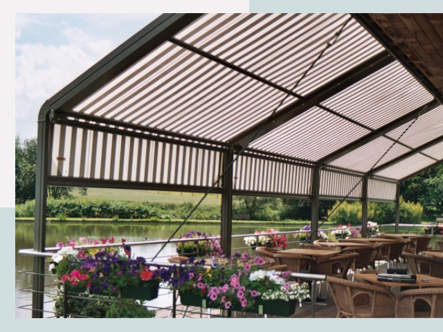 Элегантные навесы для кафе от 624 руб в Реутов