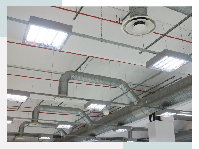 Вентиляция ангаров в Реутове