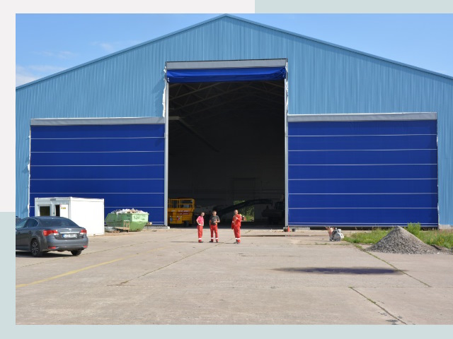 Ангарные ворота в Реутов от СтальСтрой-Ртв по цене 624 руб.