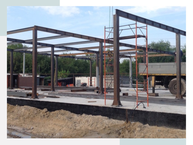 Фундамент для ангаров в Реутове