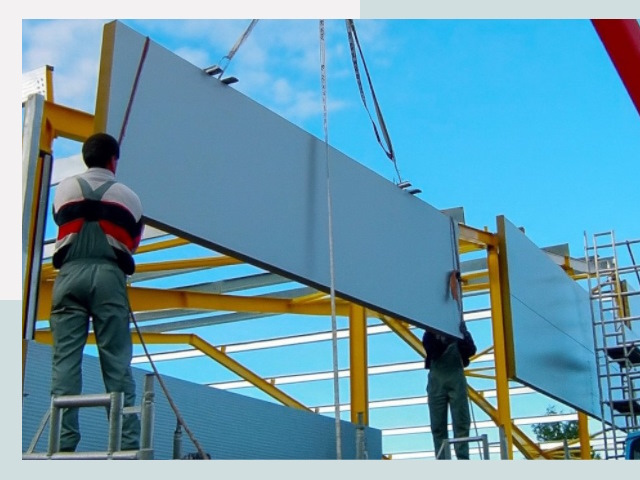 Монтаж сэндвич-панелей в Реутове от 624 руб.