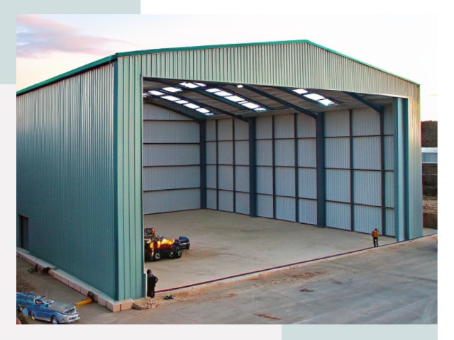 Строительство ангаров в Реутове