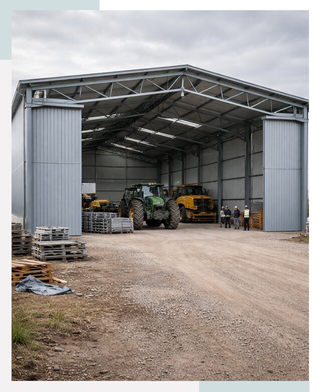 Ангары для сельхозтехники в Реутове от 20814 р. | СтальСтрой-Ртв