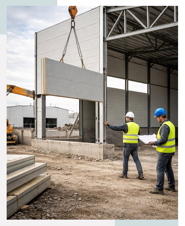 Склад из сэндвич панелей под ключ в Реутове от 9887 р. | СтальСтрой-Ртв