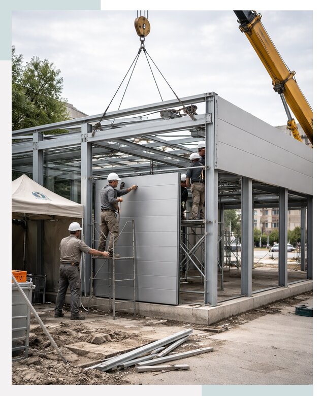 СтальСтрой-Ртв: торговый павильон под ключ в Реутове от 36425 р.