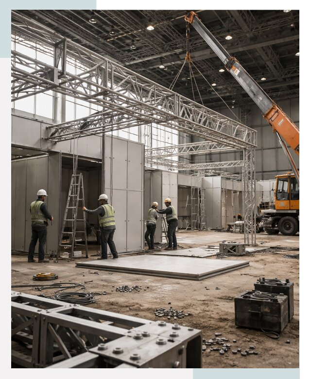 Строительство выставочных павильонов в Реутове от 36425 р.| СтальСтрой-Ртв