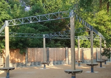 Терраса из металлоконструкций под ключ, проектирование, изготовление и монтаж от СтальСтрой-Ртв